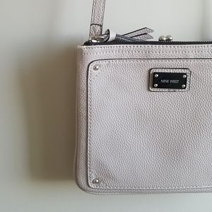 NINE WEST mauve purple shoulder bag